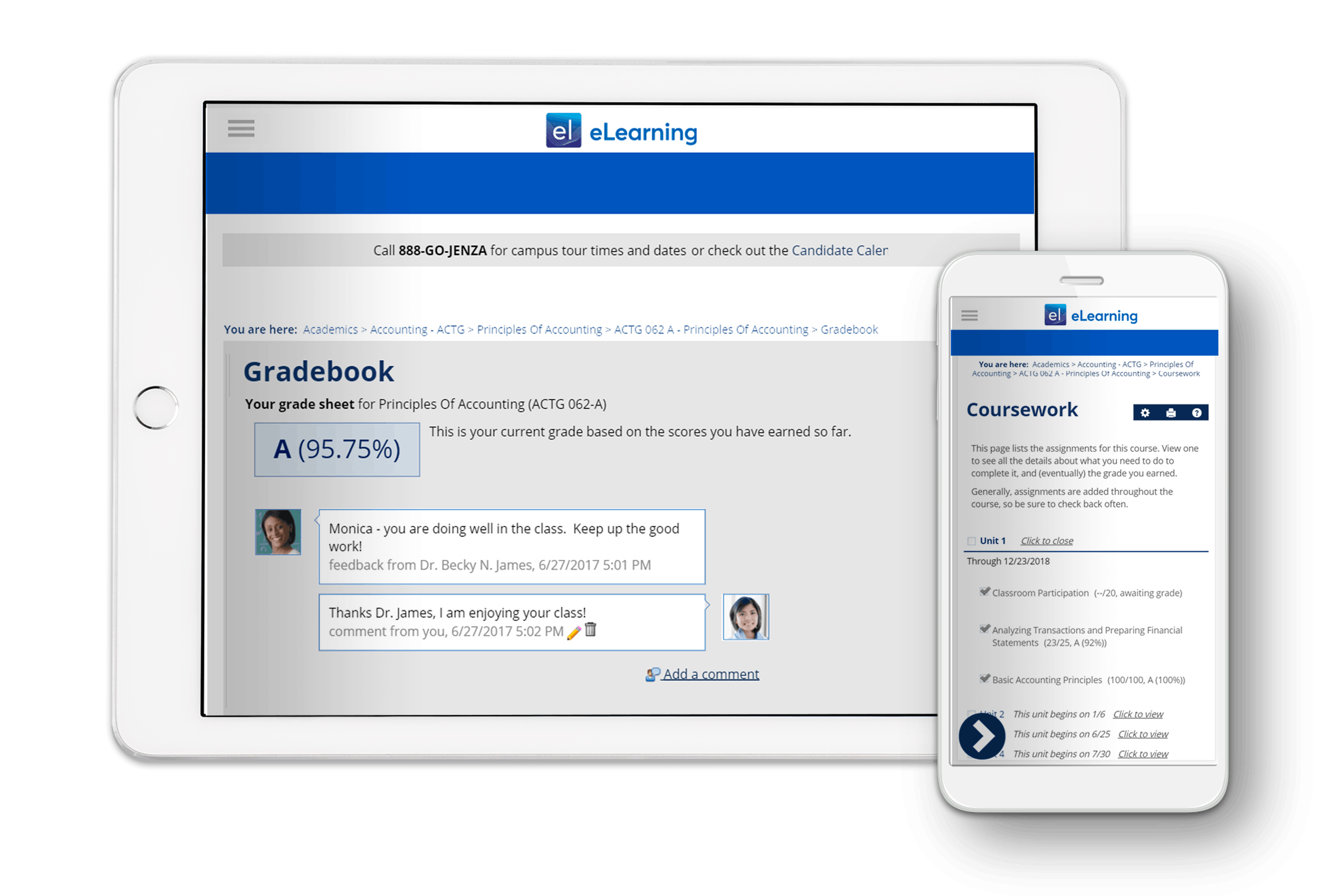 Jenzabar Product Sheet eLearning
