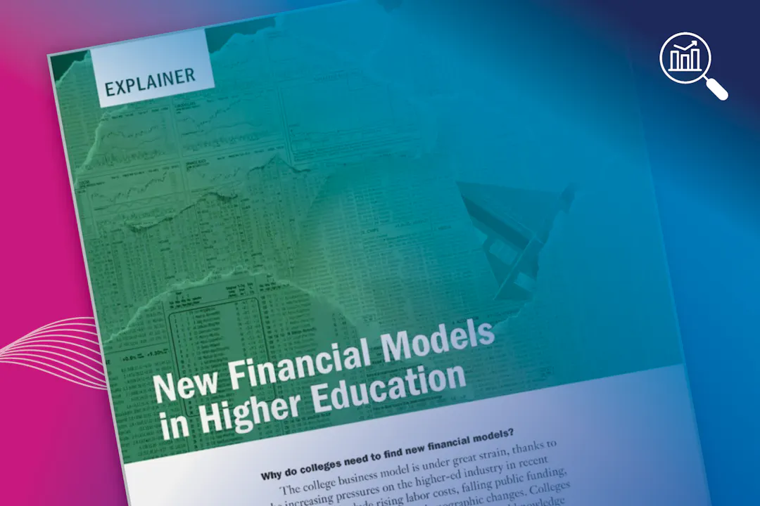 New Financial Models in Higher Education