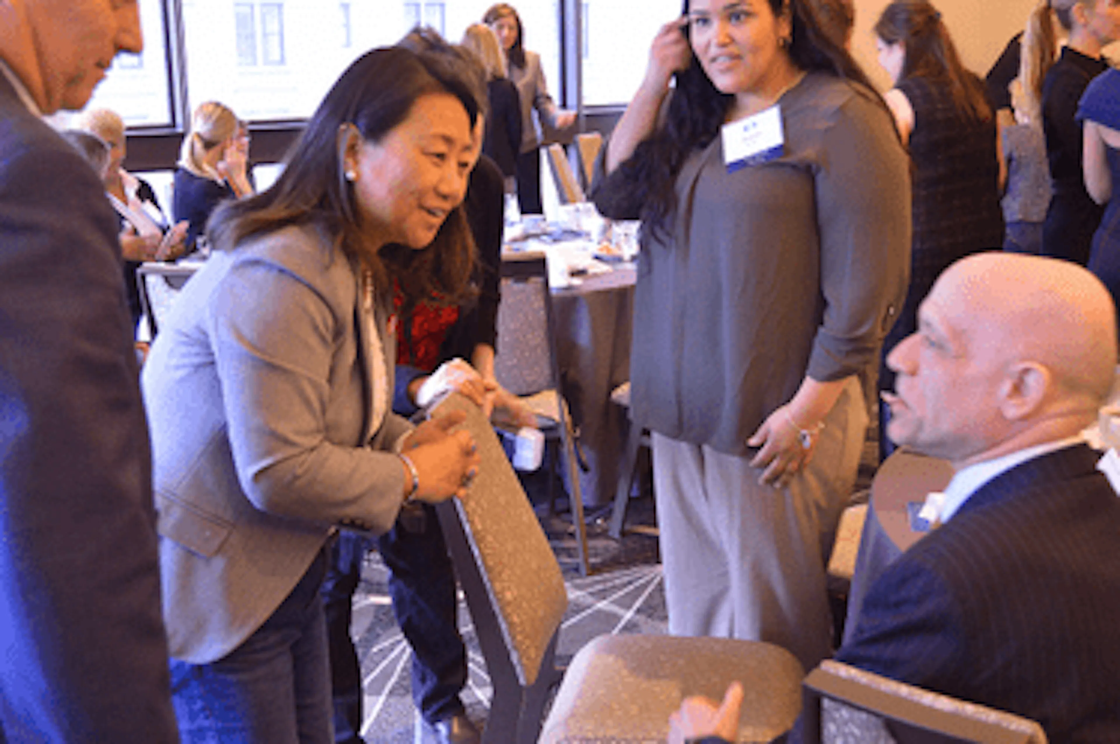 CEO Ling Chai Maginn engages with One Family's Scholars program