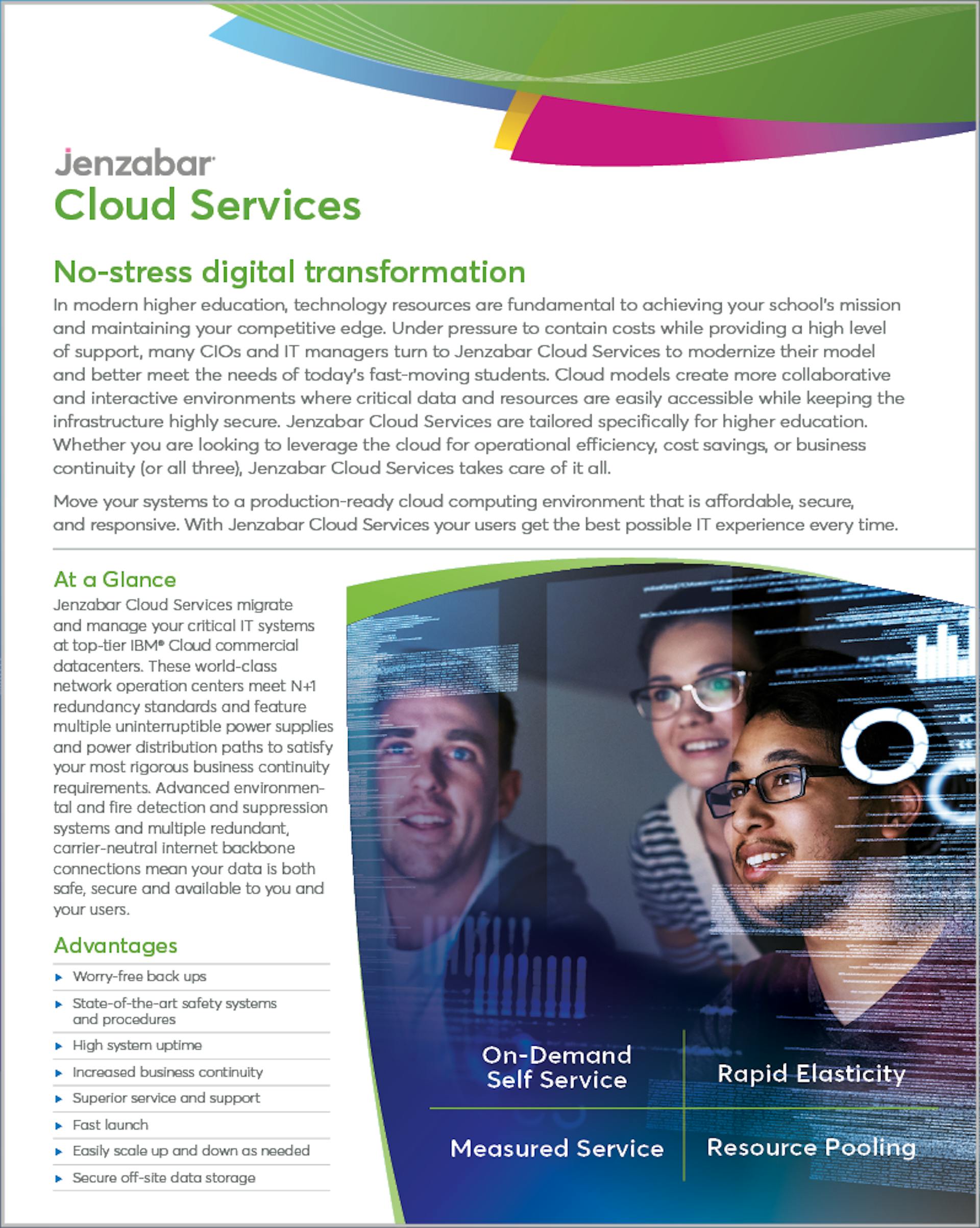 Cloud services product sheet thumbnail