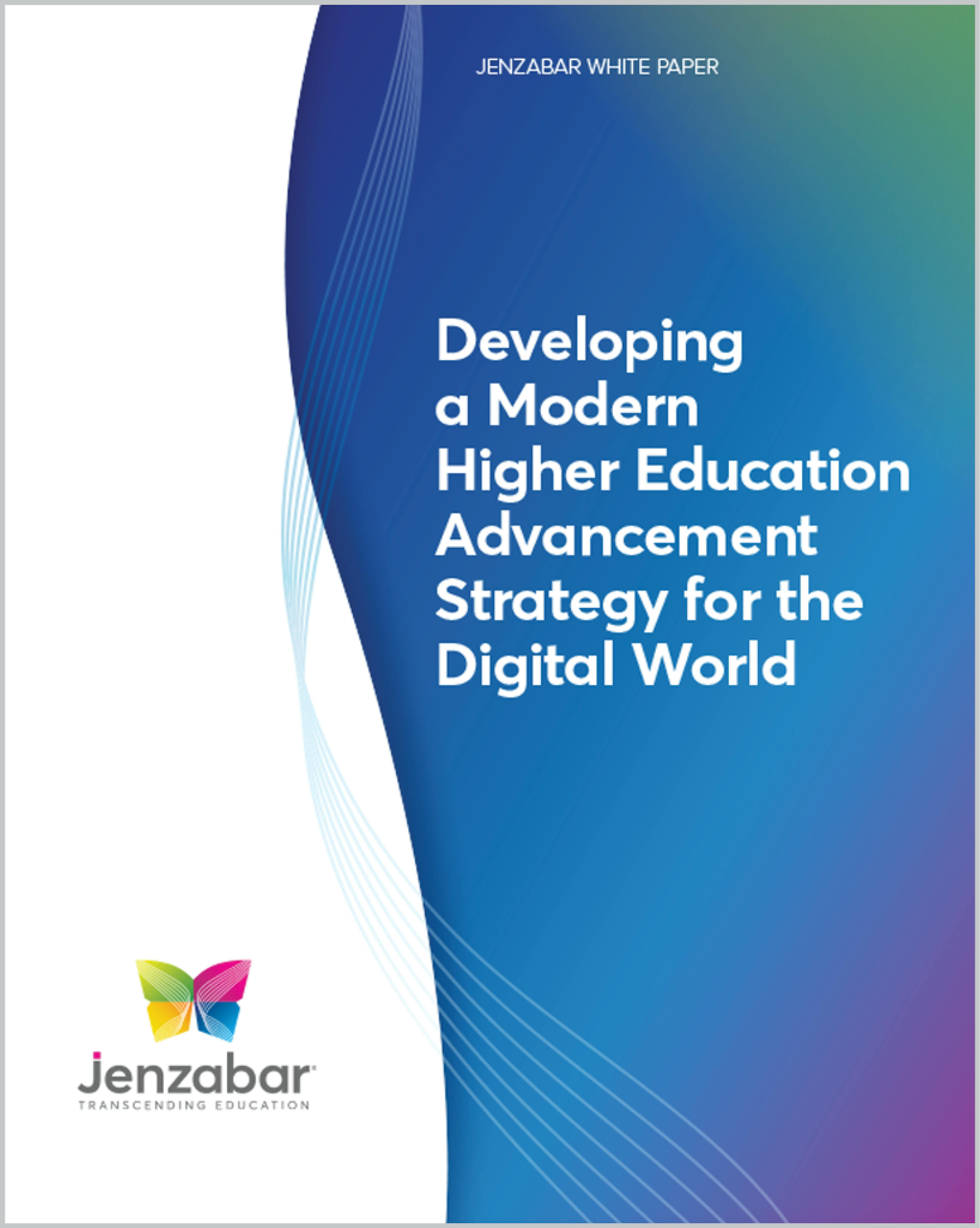 Developing a Modern Advancement Strategy for the Digital World
