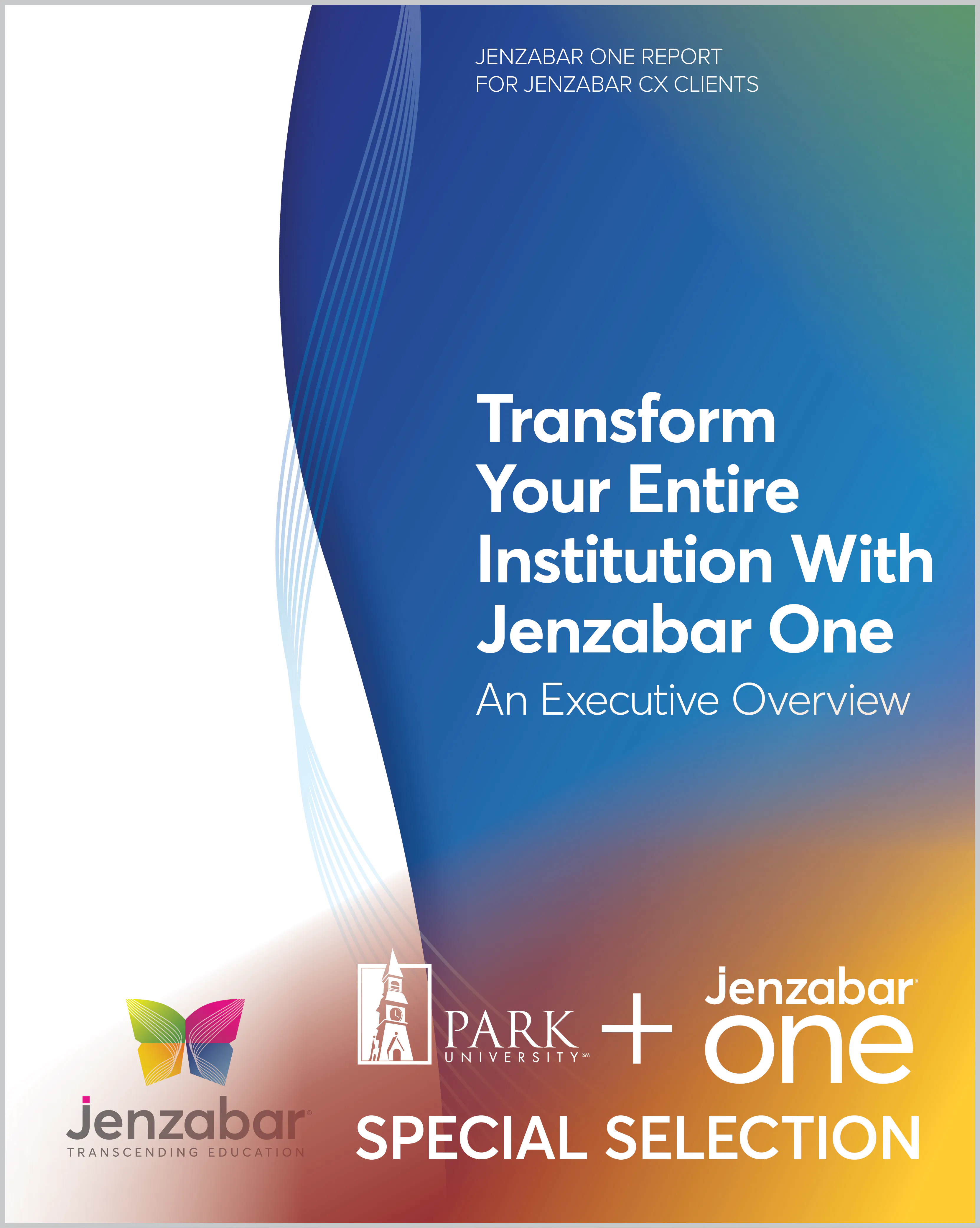 White Paper: Transform Your Institution with Jenzabar One