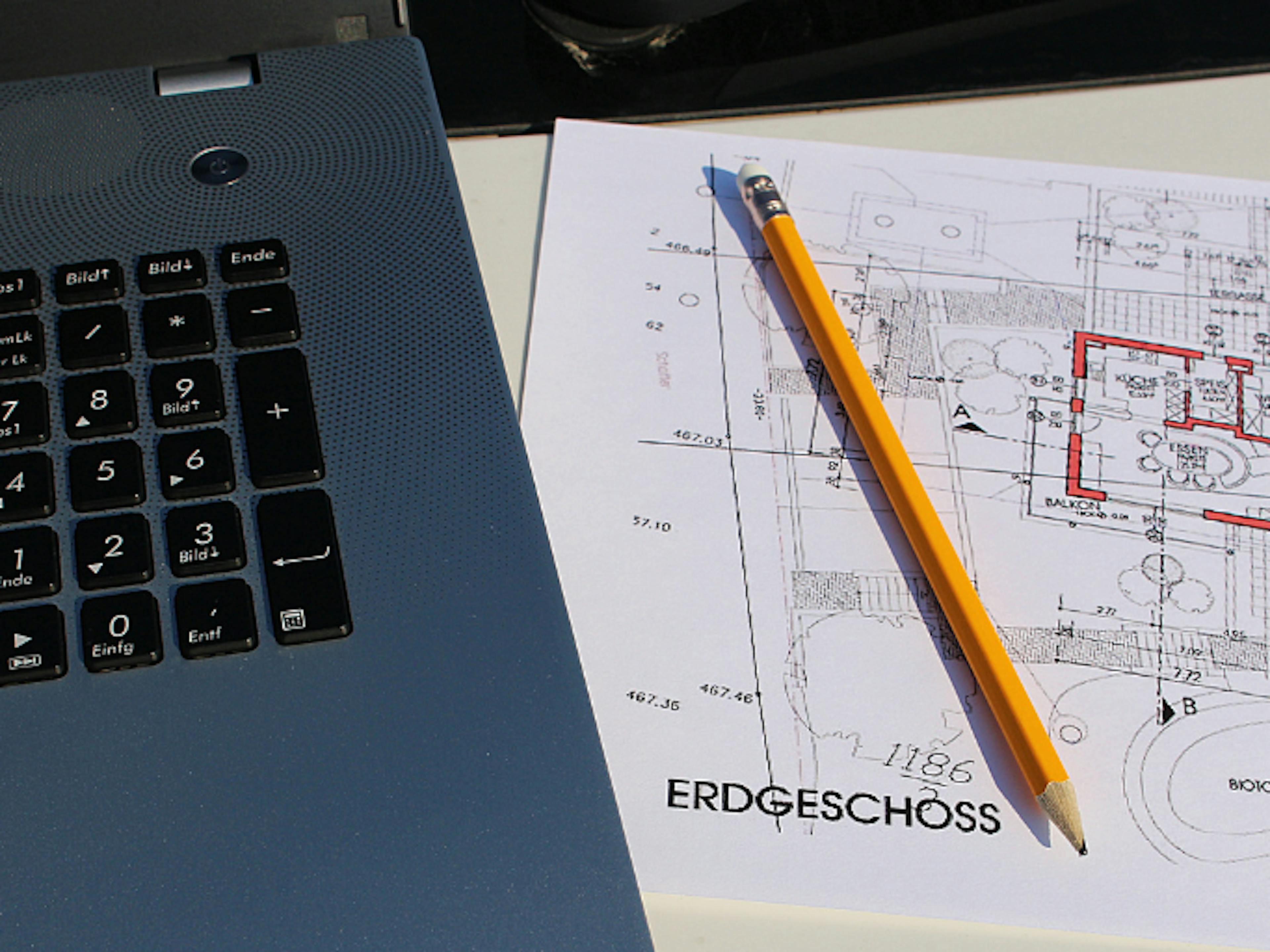 laptop and schematic