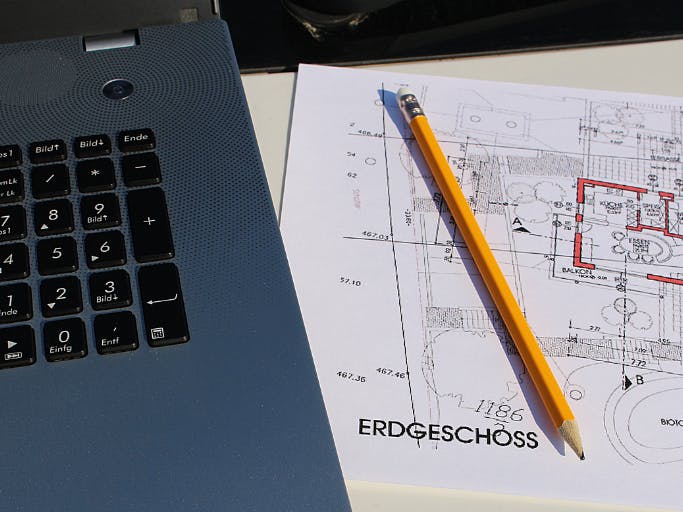 laptop and schematic