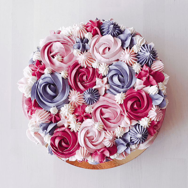 Rosette cake