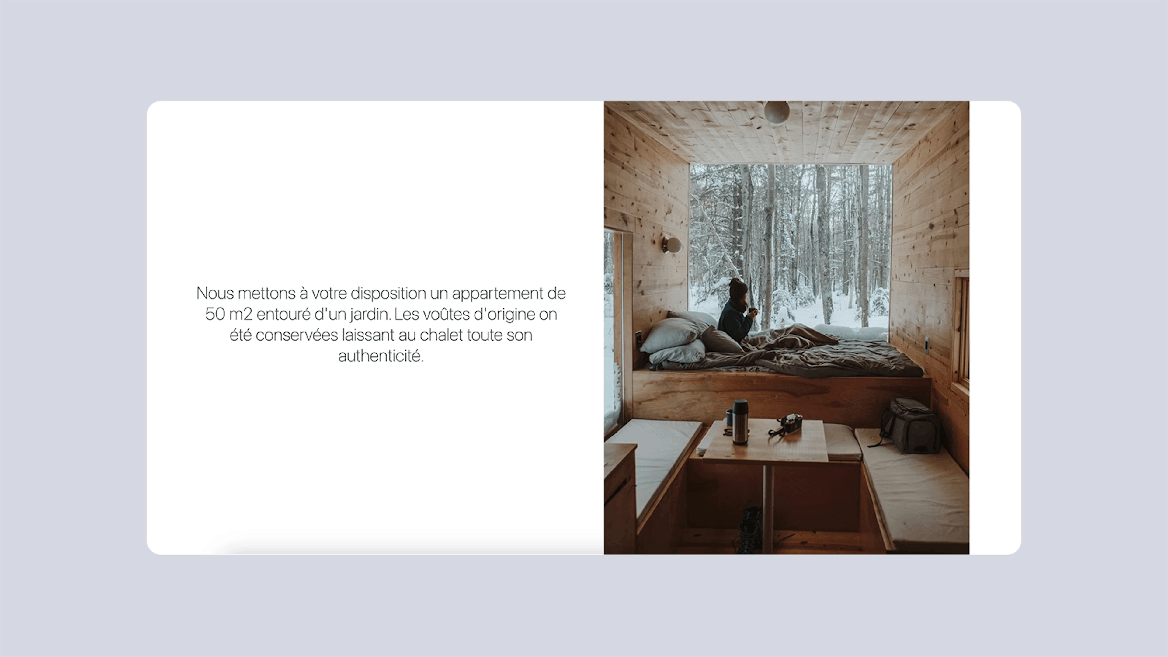 Chalet Condamin - Cabin description