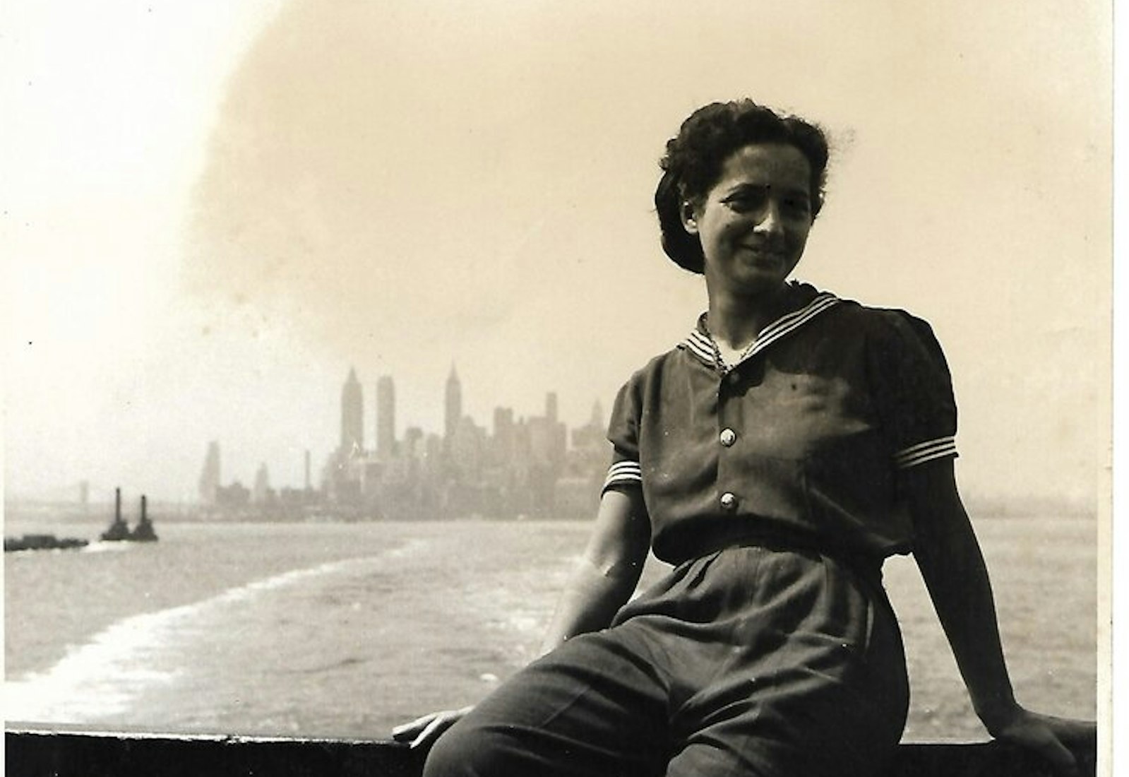 Annette's mother, Mollie in New York City,  1935.