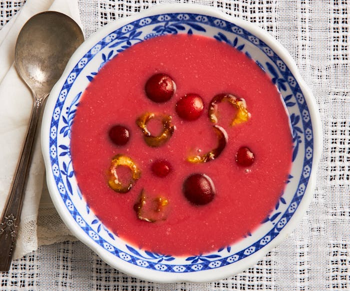Cold Cherry Soup image