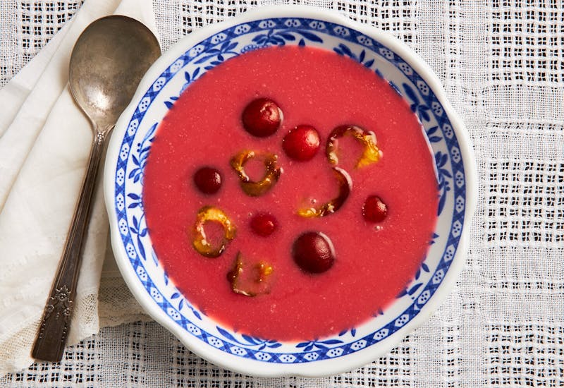 Cold Cherry Soup