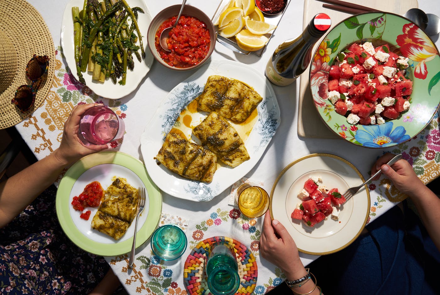 Eden Grinshpan's tablespread.