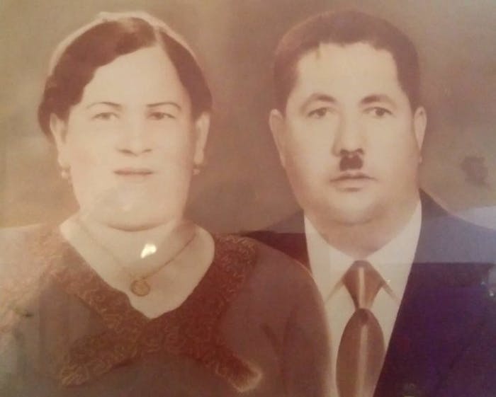 Nitza’s grandmother, Sara and grandfather, Yosef in Libya, 1930.