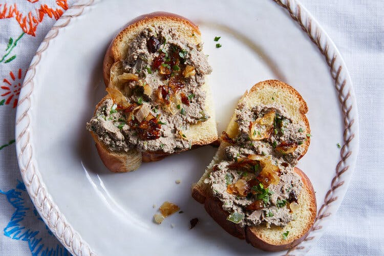 Chopped Liver With Caramelized Onions image