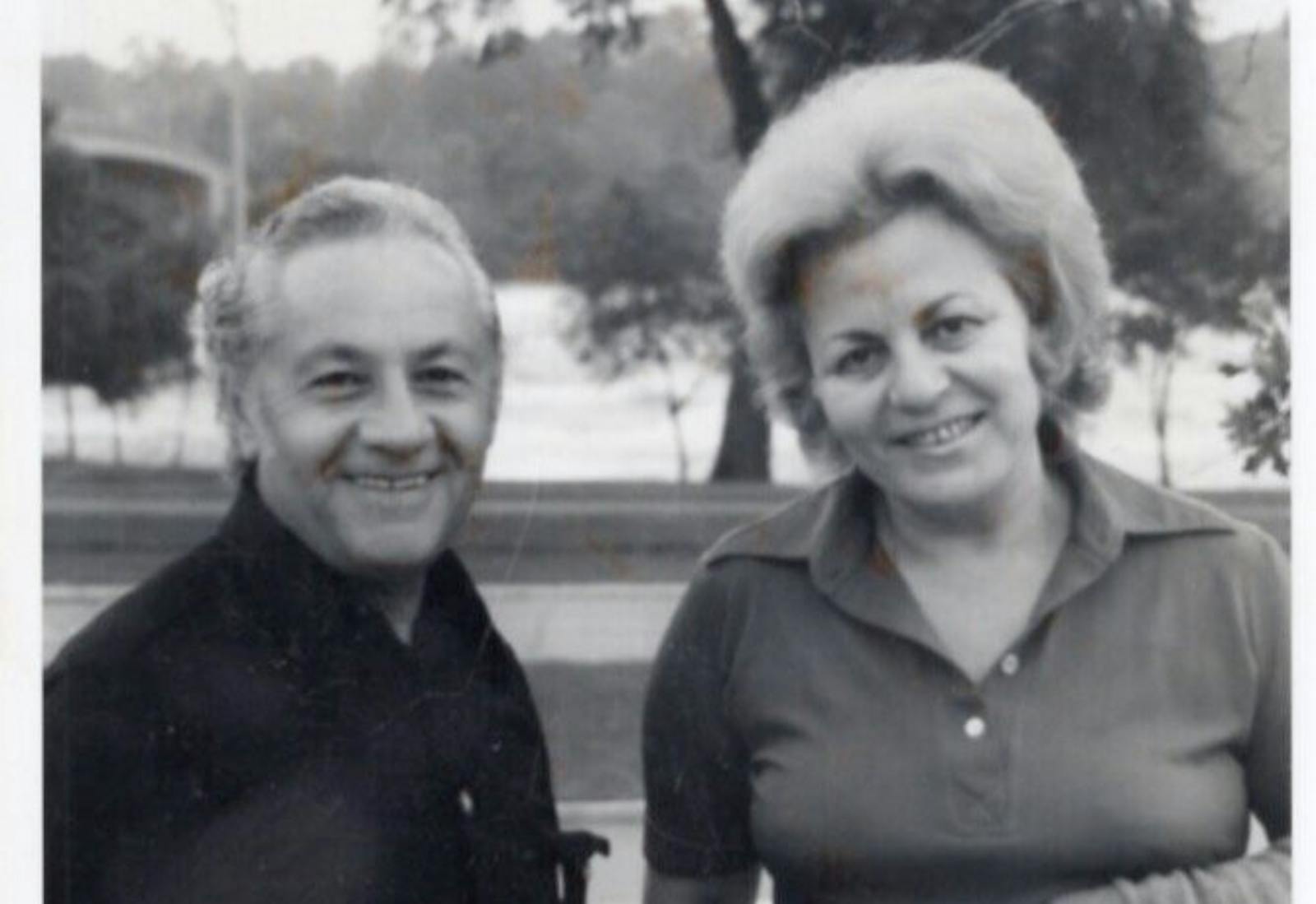 Cammy's parents in Israel in the 1970s.