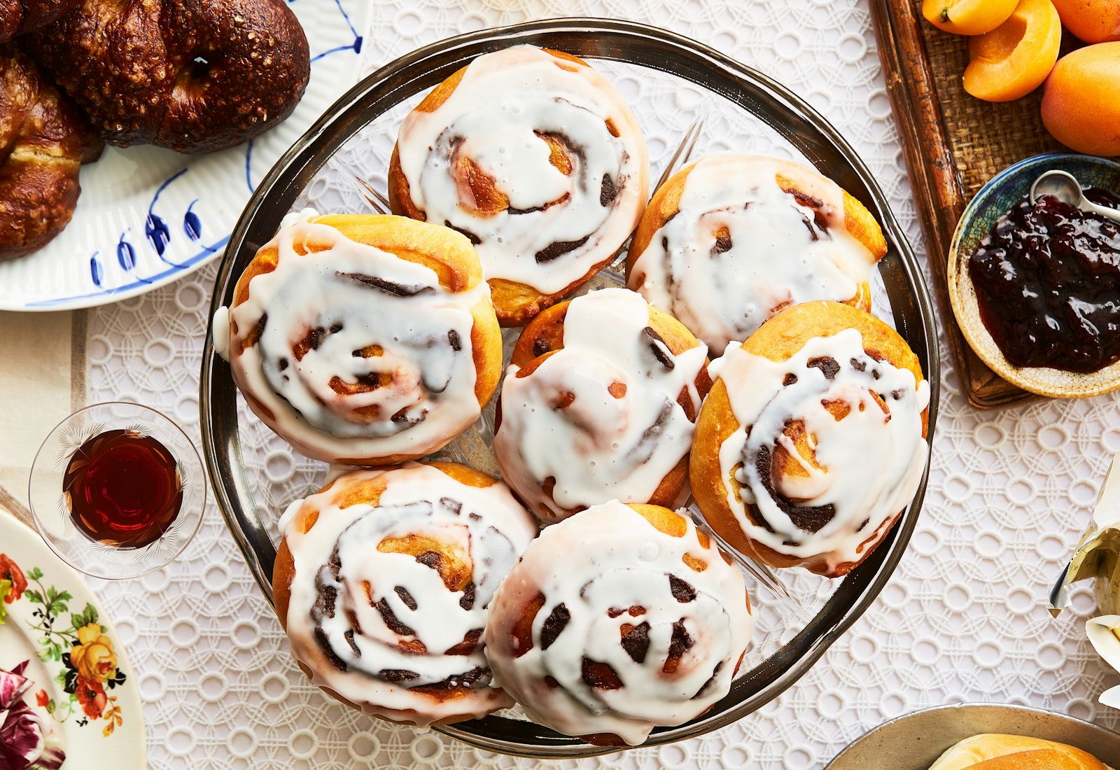 Chocolate schnecken. 