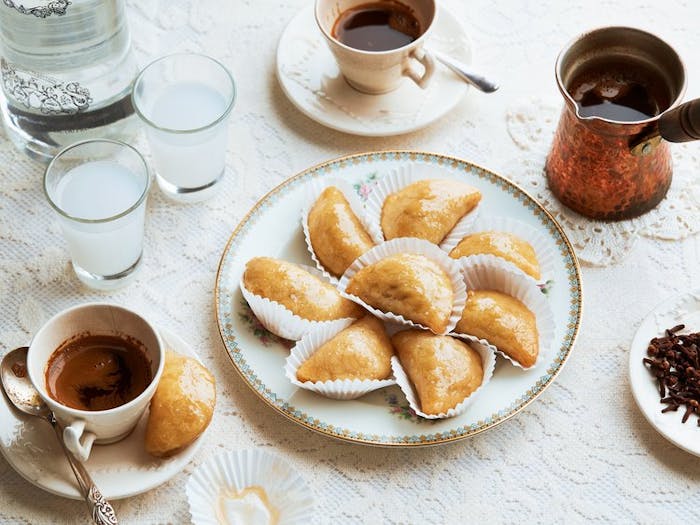 Travados de Muez with coffee, arak and cloves.