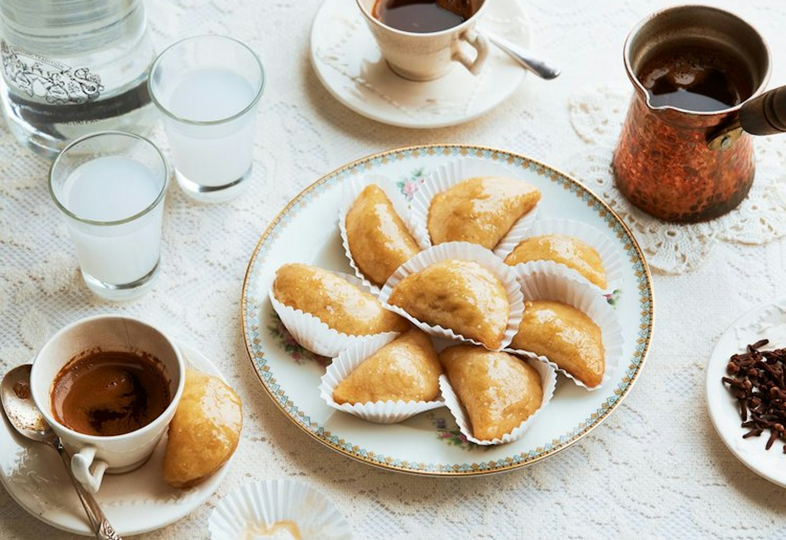 Travados de Muez with coffee, arak and cloves.