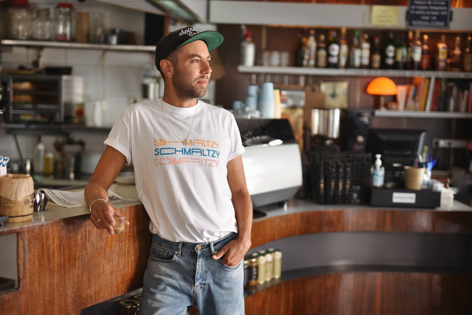 "Schmaltzy" T-Shirt — Jewish Food Society