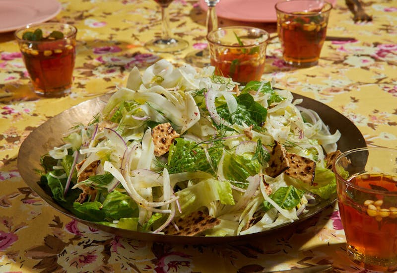 Lettuce and Fennel Salad