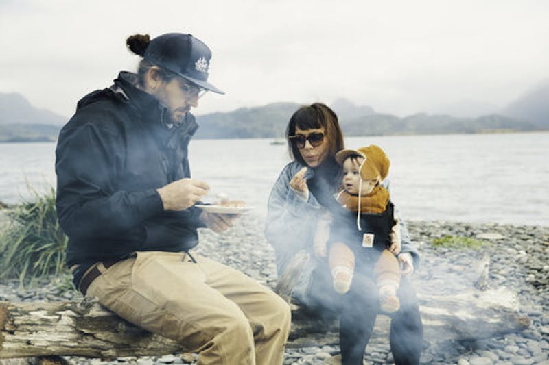 Monica with her family in Homer, Alaska. 