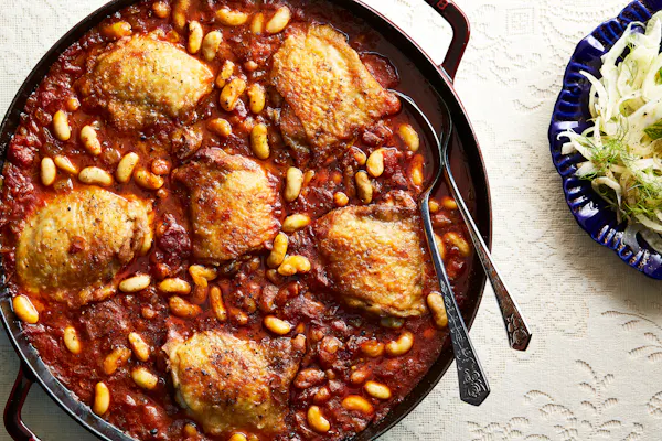 Red Chicken Loubia — Jewish Food Society