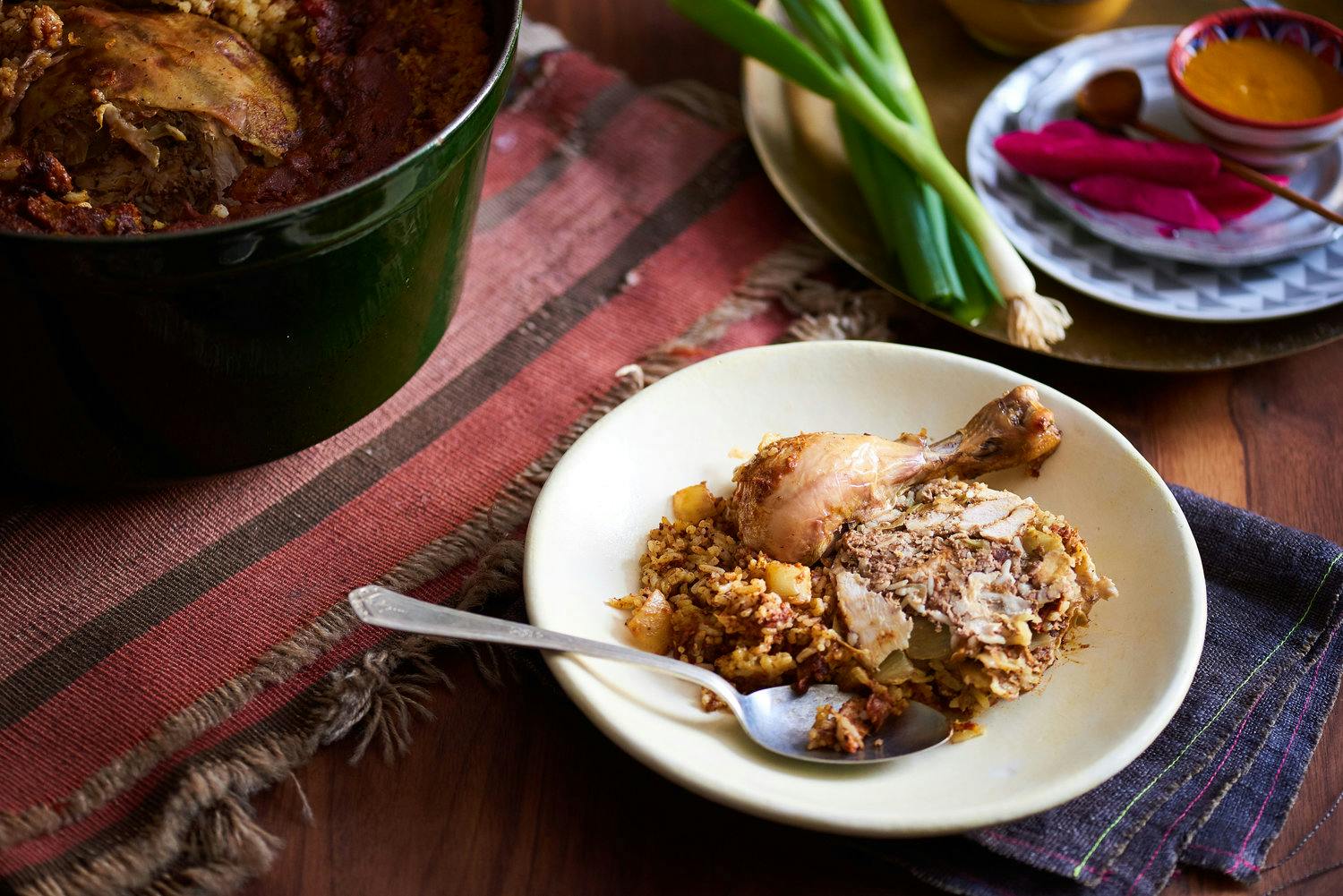 T'bit (Whole Chicken Stuffed With Rice and Spices) image