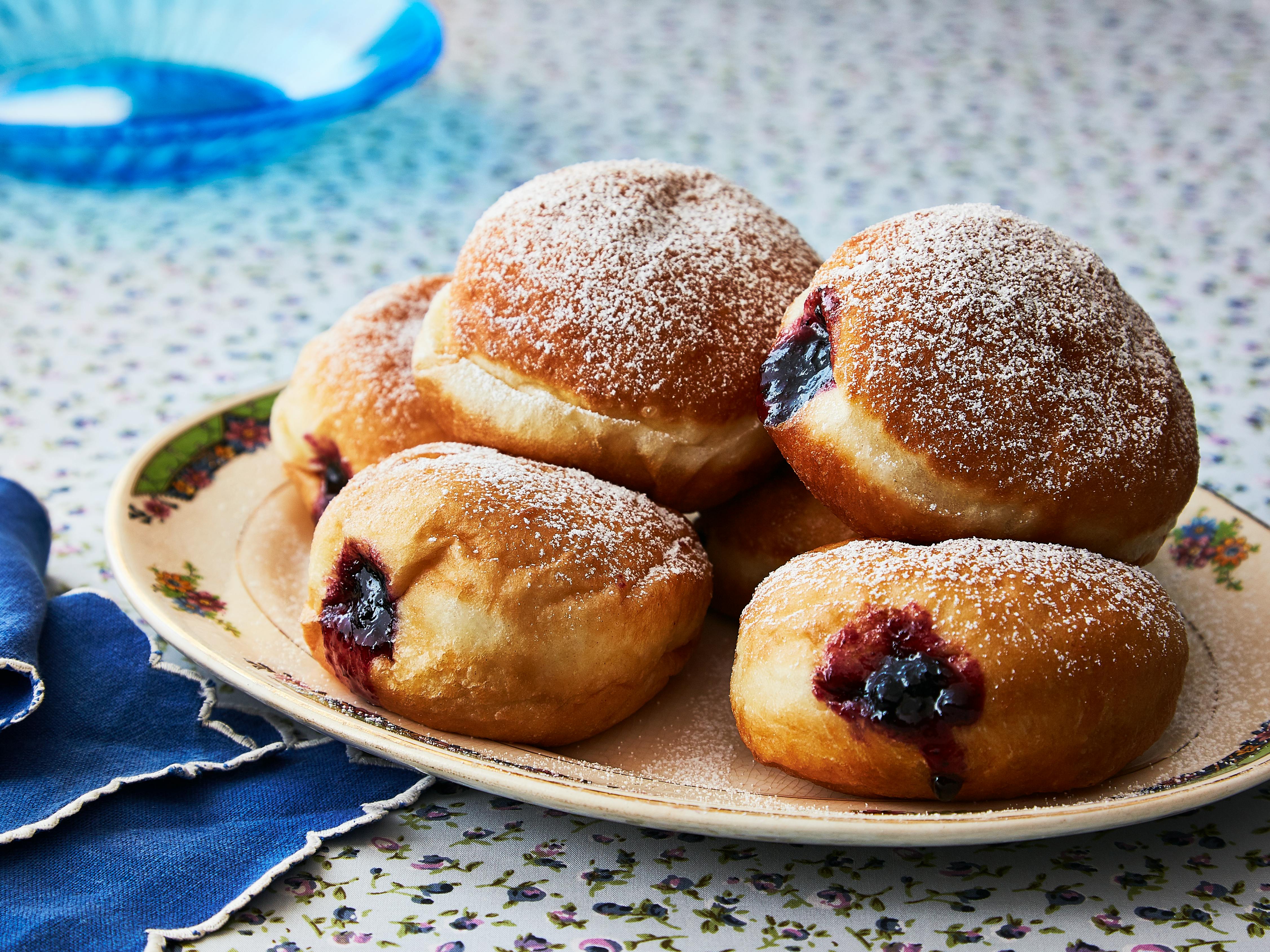 Sufganiyot (Filled Hanukkah Doughnuts) image