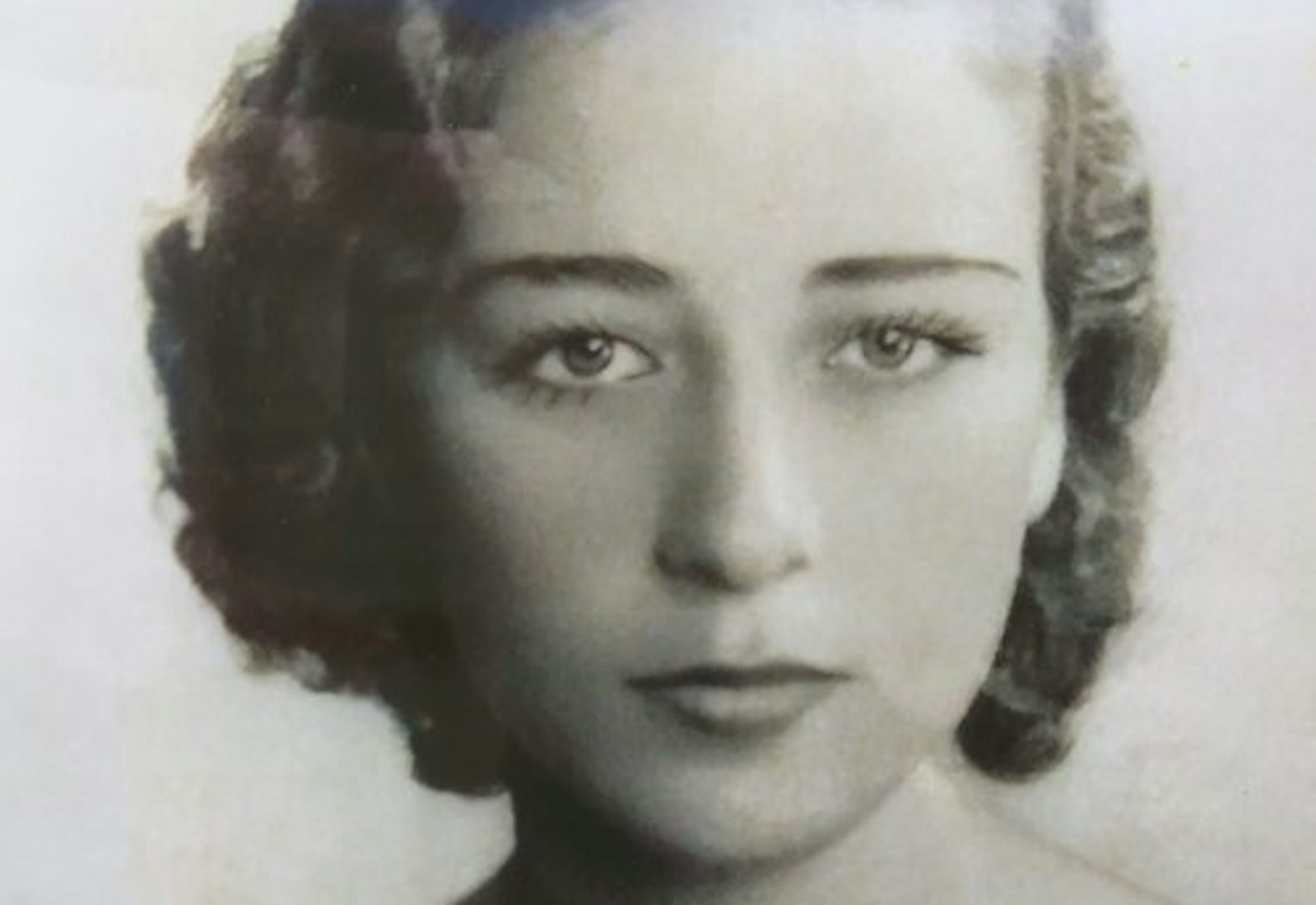 Adelle in Aleppo, Syria in 1937.