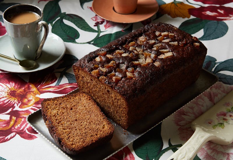 Triple Ginger Persimmon Loaf