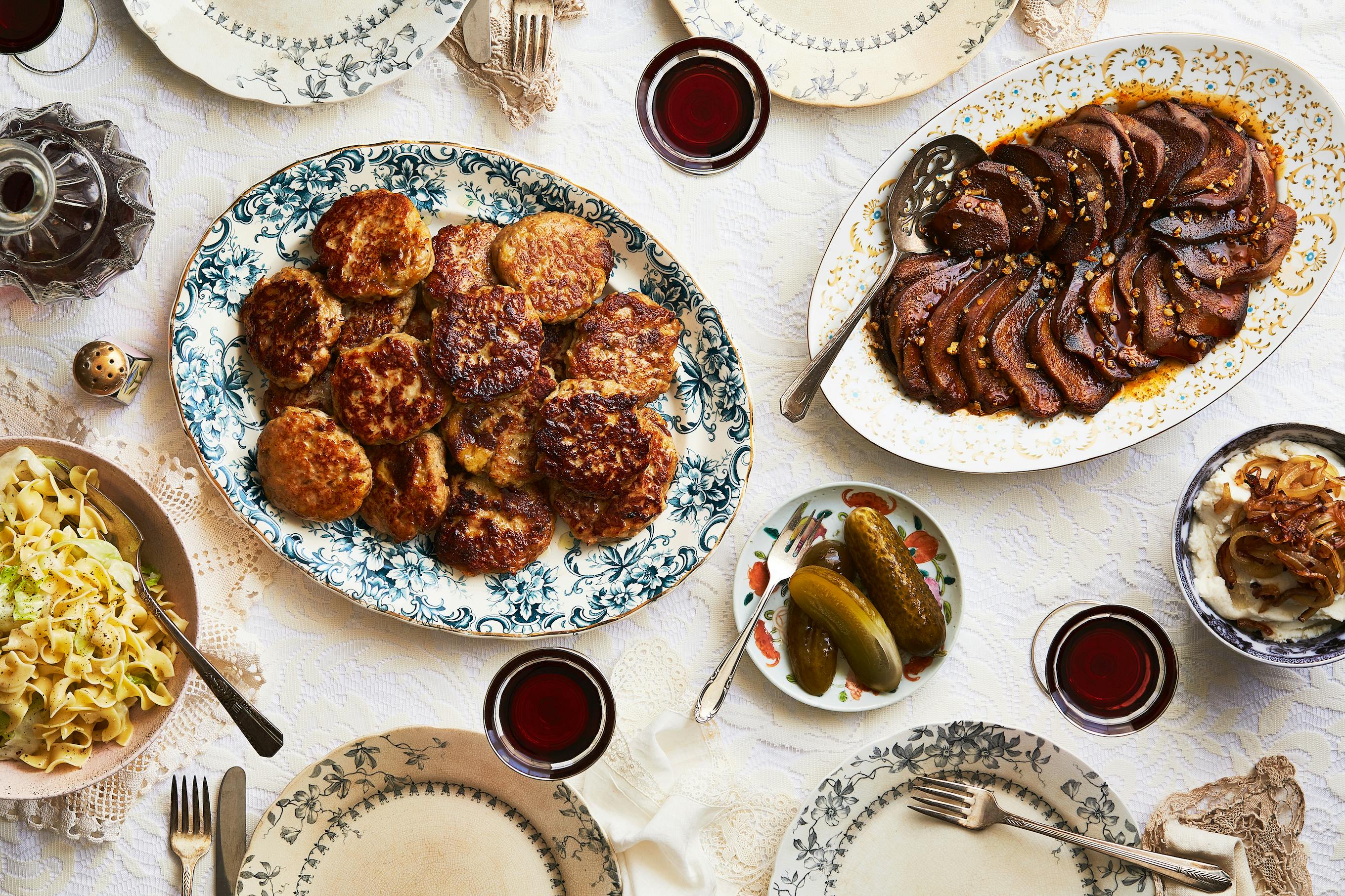 Baily Kohn's Sukkot spread.