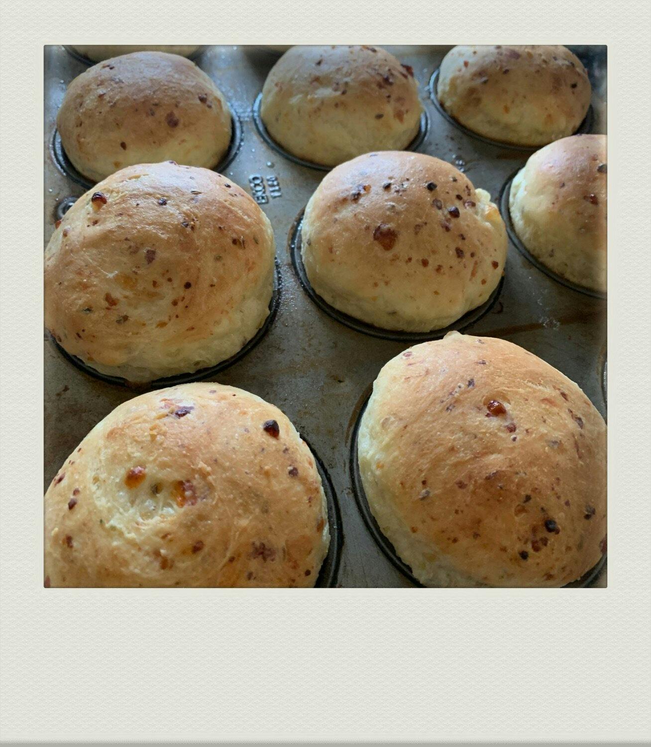 Cottage Cheese and Dill Rolls image