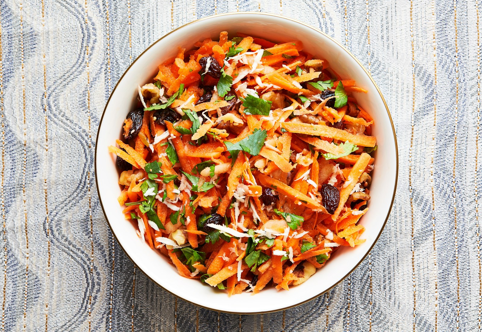 Charoset with carrots and horseradish. 