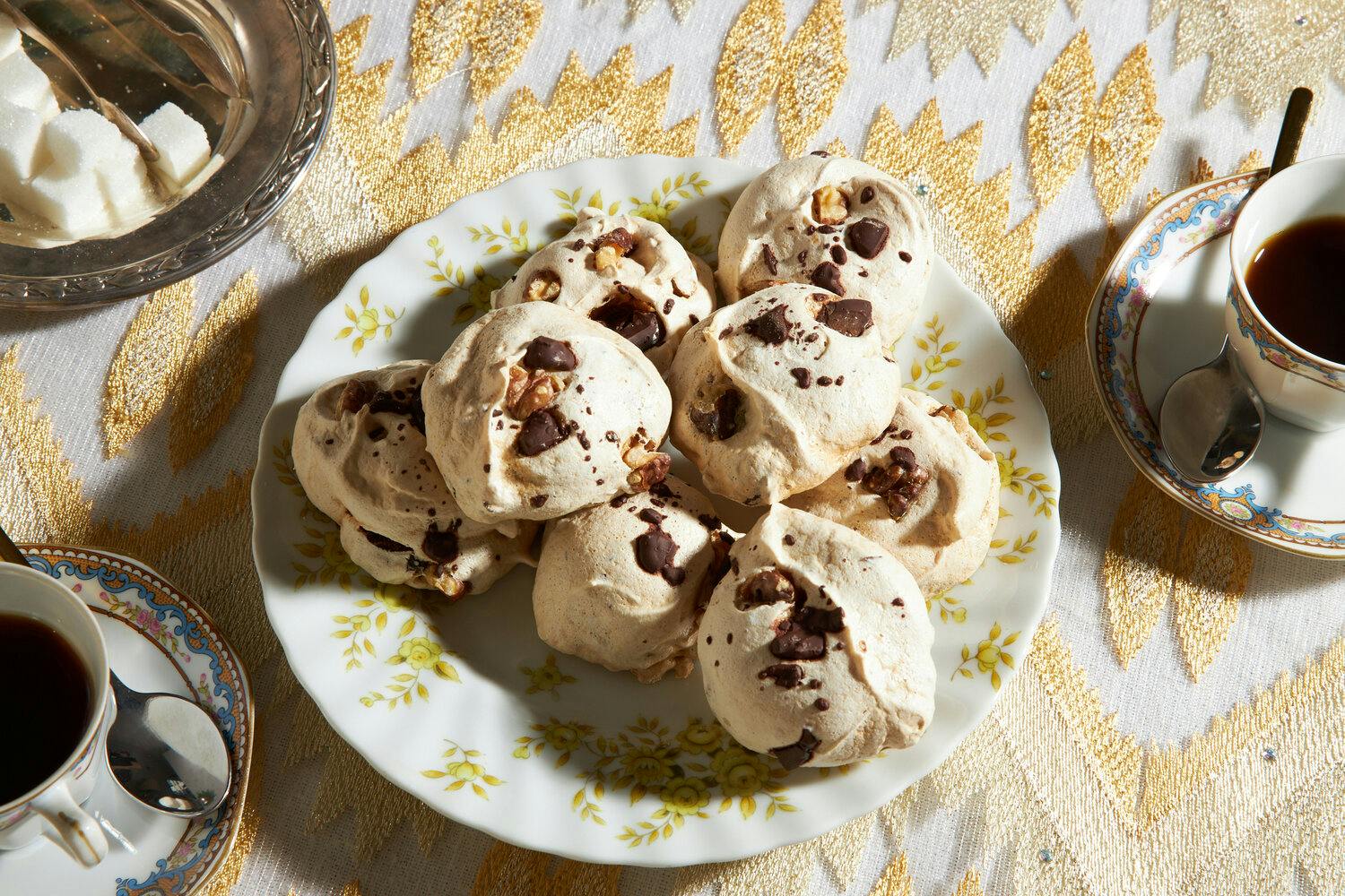 Chocolate Chip Walnut Meringues image