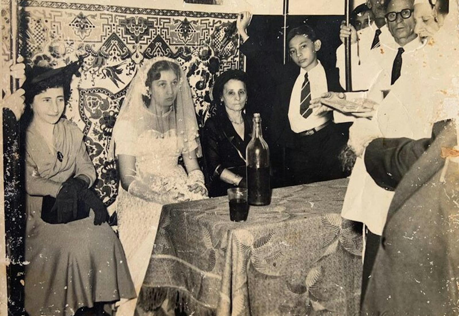 Esther’s grandma, Esther, at her wedding in 1953 in Belem.