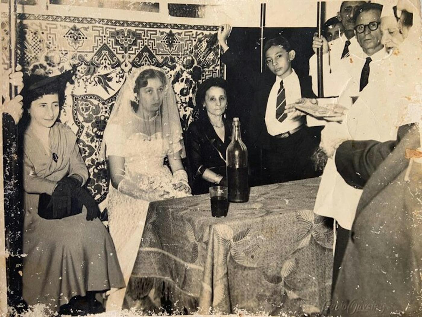 Esther’s grandma, Esther, at her wedding in 1953 in Belem.