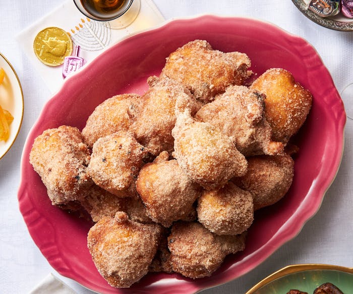 Frittole Dolci (Italian Cinnamon and Raisin Doughnuts) image