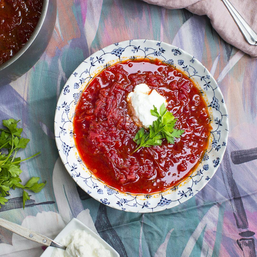 Jewish Cabbage Borscht Soup Recipe Dandk Organizer