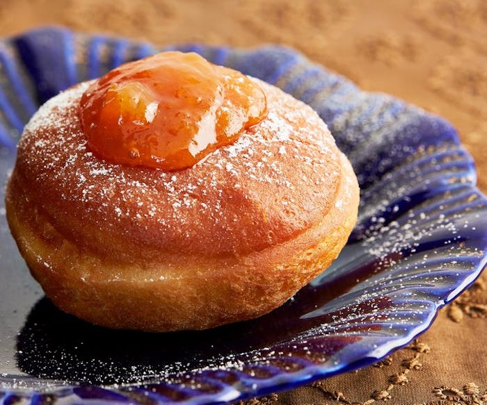 Fánk (Doughnuts Topped With Apricot Jam) image