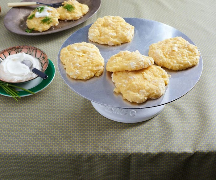 Lidnivikis (Savory Cheese Pancakes) image