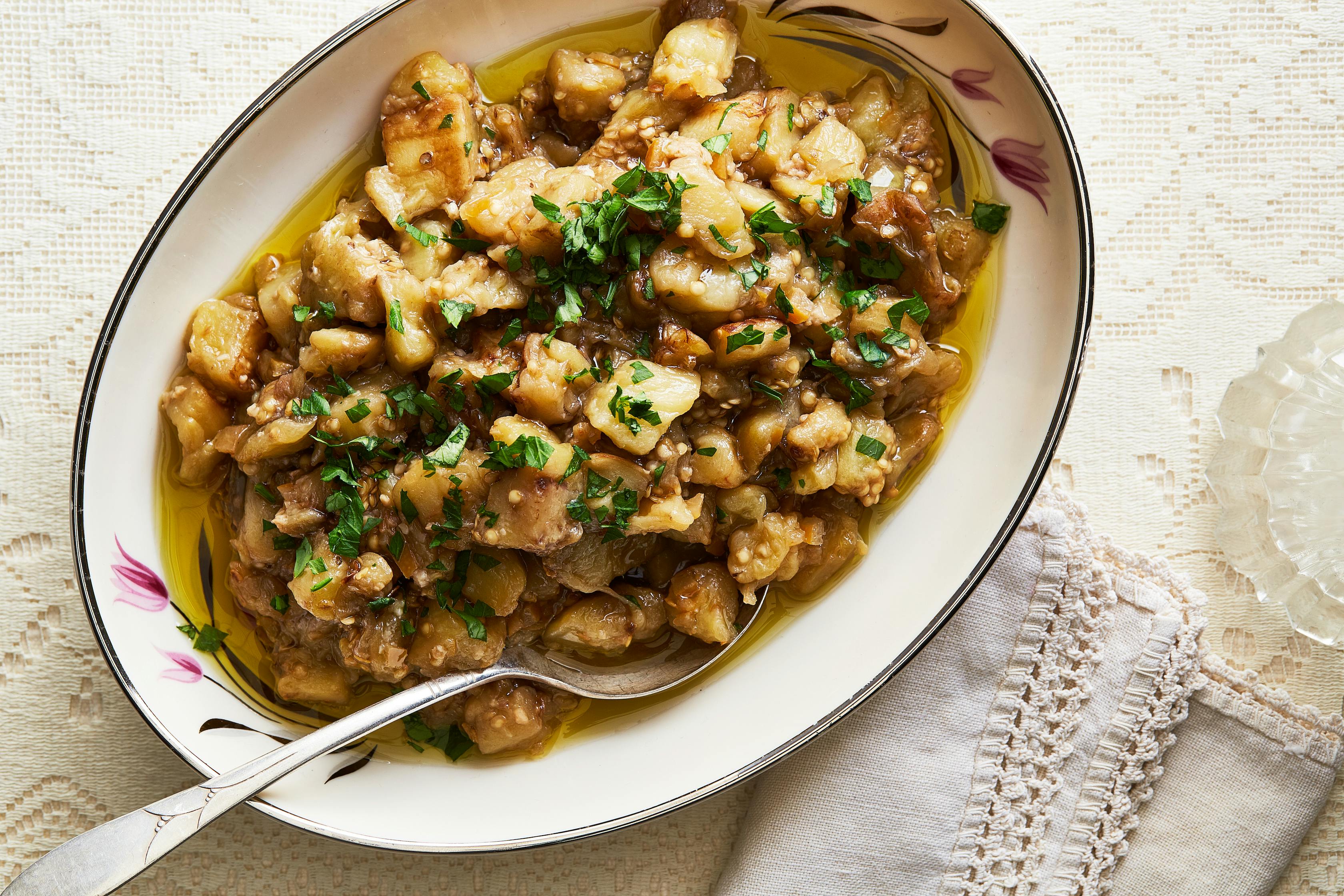 Fried Eggplants with Preserved Lemons image