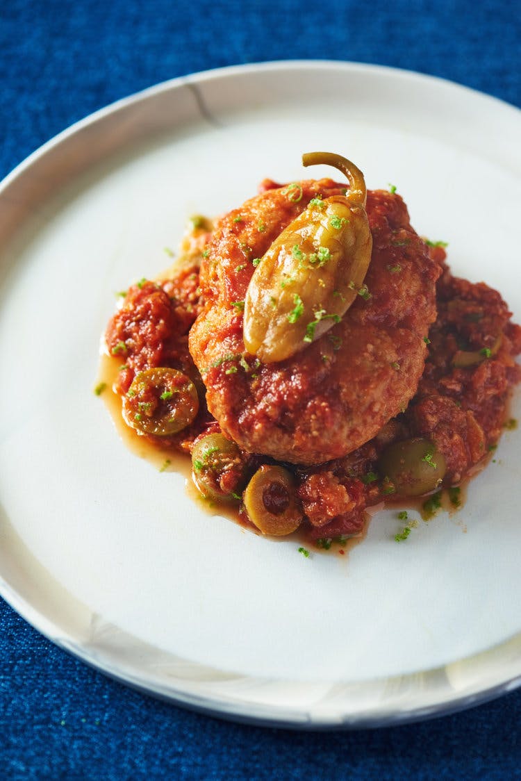 Gefilte Fish a la Veracruzana (Poached Gefilte in Spicy Tomato Sauce) image