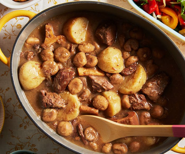 Dafina (Slow-Cooked Stew With Brisket, Potatoes, and Dumplings) image