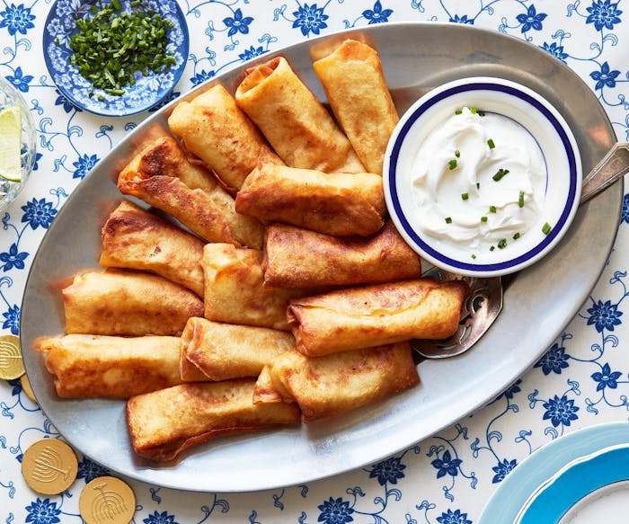 Fried Potato Blintzes image