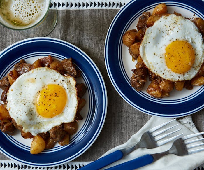 Biksemad (Danish Beef and Potato Hash) image