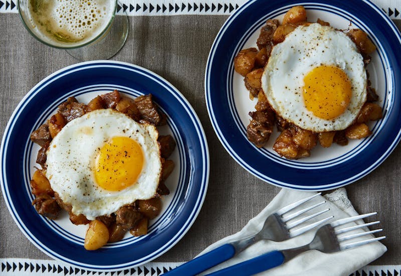 Biksemad (Danish Beef and Potato Hash)