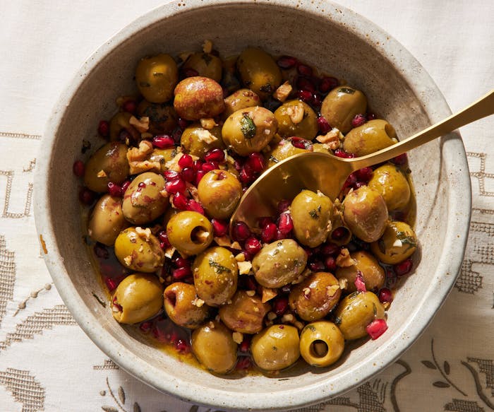 Olive Salad With Pomegranate image
