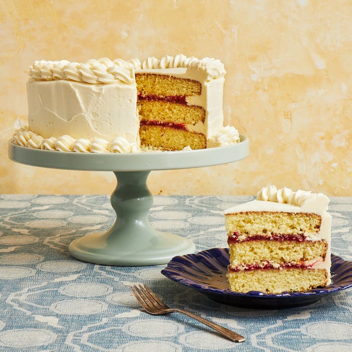 Stern’s Bakery Layer Cake with Raspberry Filling image