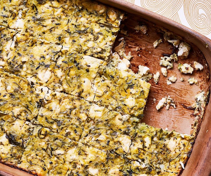 Sfogato de Calavasicas (Zucchini and Feta Casserole) image