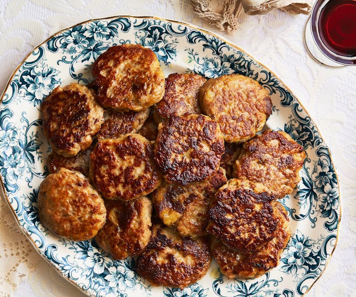 Fasírt (Chicken Patties with Challah) image