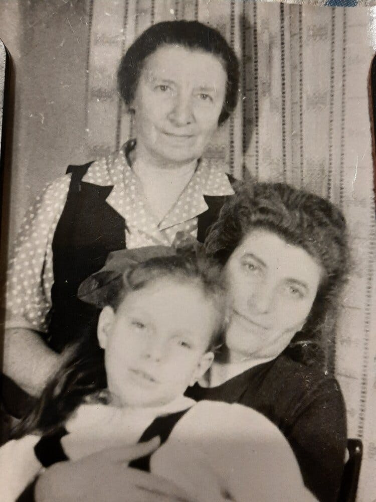 Three generations of Anna’s family