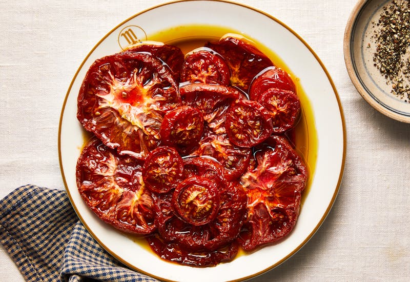 Pomodori a Mezzo (Roasted Tomatoes)